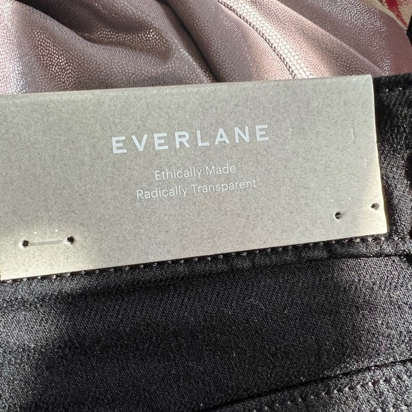 NWT Everlane Way-High Skinny Jean Black - Picture 4 of 8